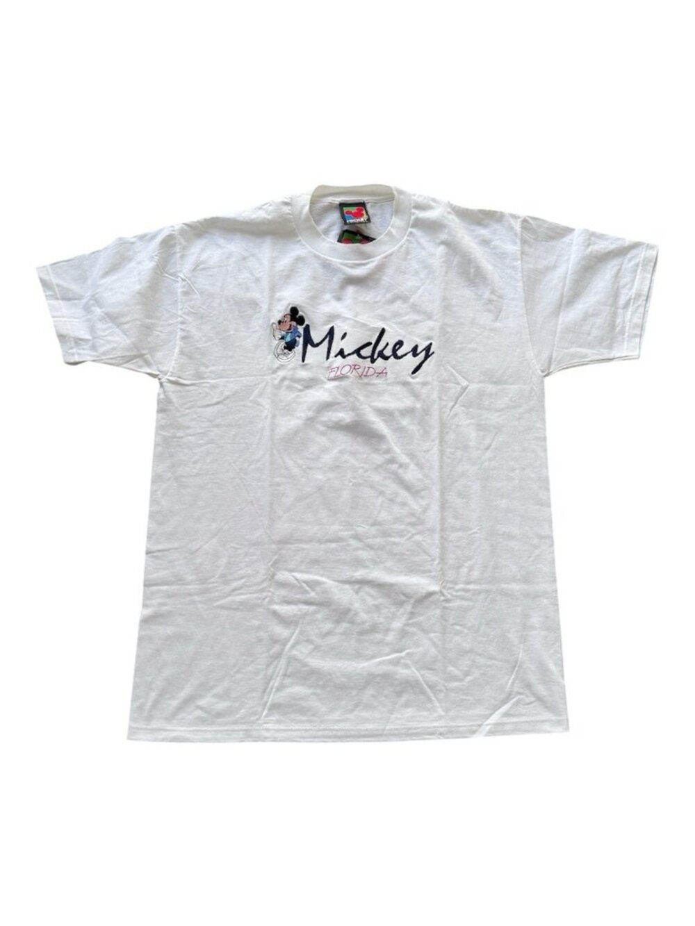 NWT Vintage 90s Mickey Unlimited Mickey Mouse Florida Tee Disney Shirt Large